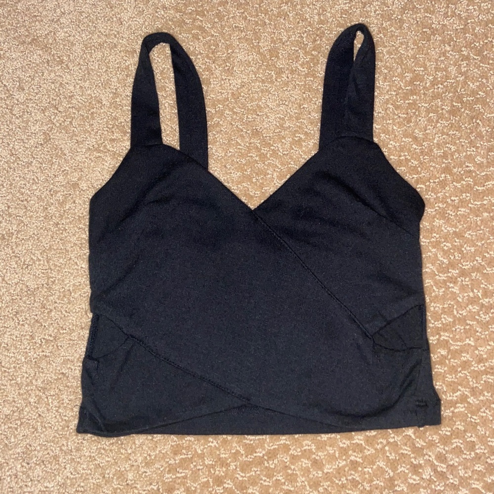 side cut out cami crop top